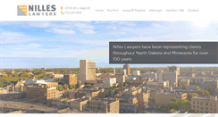 Desktop Screenshot of nilleslaw.com